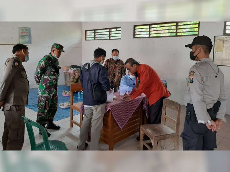 Ujian Perangkat Desa di Kecamatan Sumberrejo, Bojonegoro, Berjalan Aman dan Kondusif