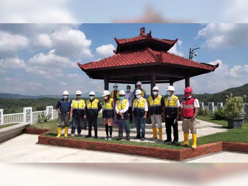 Komisi B DPRD Bojonegoro Kunjungi Bendungan Gongseng yang Telah Selesai Dibangun
