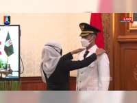 Gubernur Jawa Timur Khofifah Indar Parawansa Lantik Bupati dan Wakil Bupati Tuban