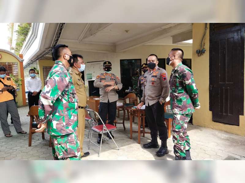 Blora Masuk Zona Merah COVID-19, Kapolres dan Dandim Minta Masyarakat Disiplin Protokol Kesehatan