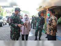Berkunjung ke Blora, Danrem 073 Makutarama Pantau Penanganan COVID-19