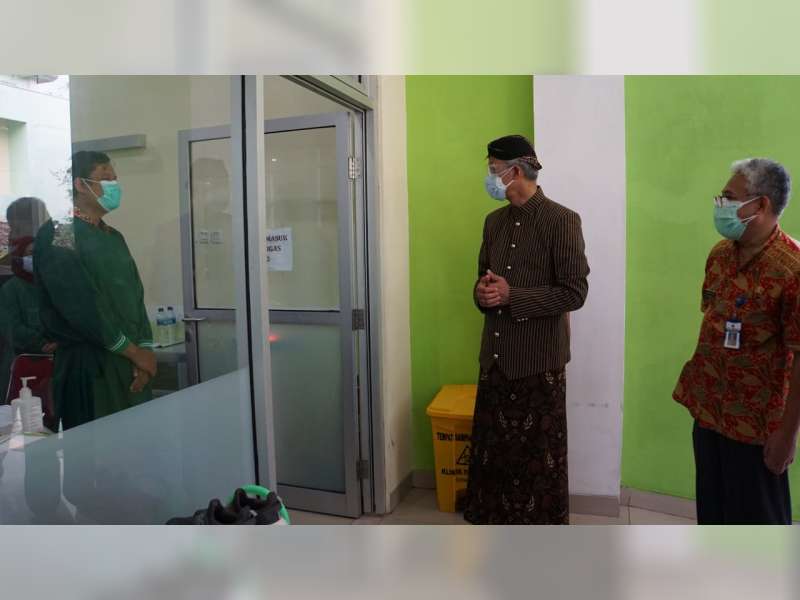 Gubernur Ganjar Pranowo Apresiasi Kesiapan Pemkab Blora Antisipasi Lonjakan Kasus COVID-19