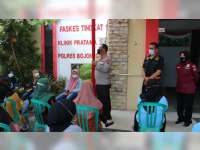 Gelar Vaksinasi Corona Massal, Polres Bojonegoro Siapkan Ribuan Dosis Vaksin bagi Masyarakat