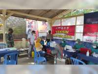 Polsek Bubulan, Polres Bojonegoro, Gelar Vaksinasi Corona Massal untuk Masyarakat
