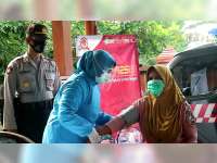 Gerai Vaksin Mobile ASTUTI Polres Bojonegoro Layani Warga Kecamatan Trucuk