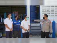 Polisi Pastikan Ketersediaan Oksigen untuk Rumah Sakit Rujukan COVID-19 di Bojonegoro, Aman