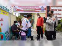 Polres Bojonegoro Pinjamkan Tabung Oksigen Gratis bagi Pasien COVID-19 yang Isolasi Mandiri