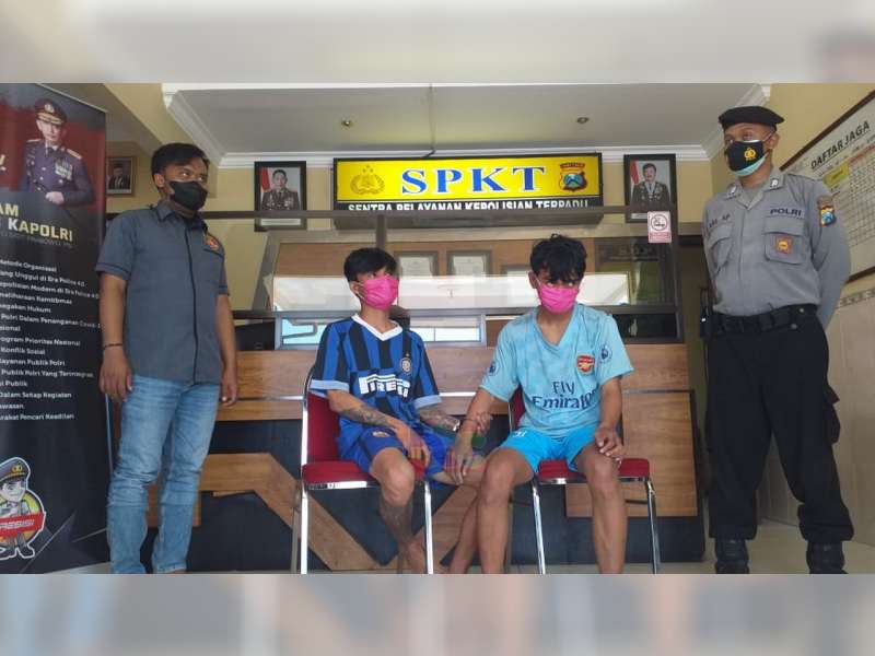 Dua Pemuda Asal Banyuwangi Penadah Motor Curian Ditangkap Polisi Tuban