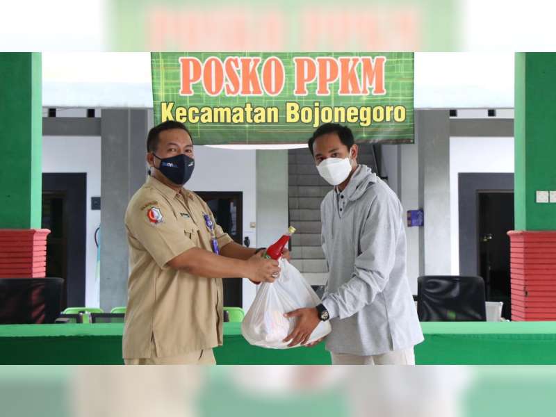 Pemkab Bojonegoro Beri Bantuan Untuk Ringankan Beban Warga Terdampak PPKM