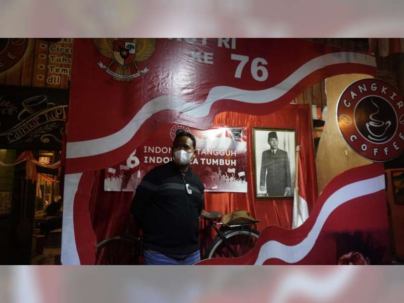 Meriahkan HUT Kemerdekaan RI, Warkop dan Café di Bojonegoro Ikuti Lomba Hias dan Prokes