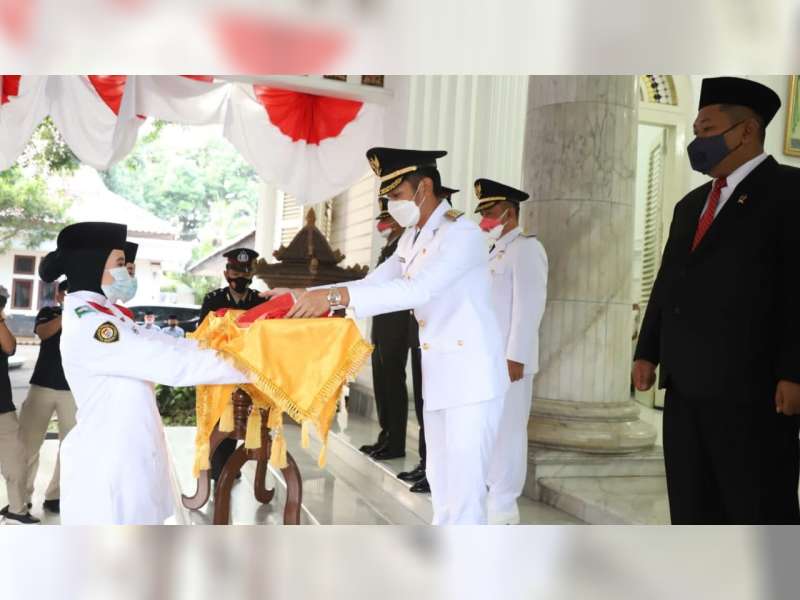 Bupati Tuban Pimpin Upacara Peringatan HUT Ke-76 Kemerdekaan RI