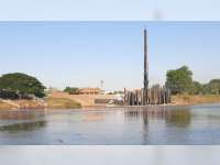 Jelang Musim Penghujan, Pembangunan Jembatan Kanor-Rengel, Penghubung Bojonegoro-Tuban, Terus Dikebut