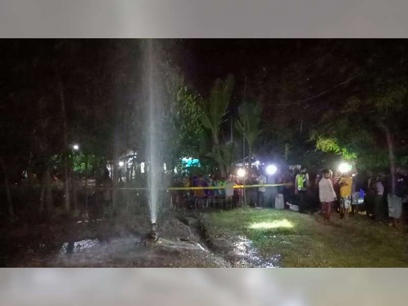 Air Setinggi 20 Meter Tiba-tiba Menyembur Saat Warga Bikin Sumur Bor di Kedungadem, Bojonegoro