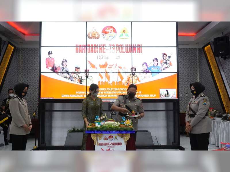 Polres Bojonegoro Peringati Hari Jadi Polwan Ke-73 dengan Tasyakuran Sederhana
