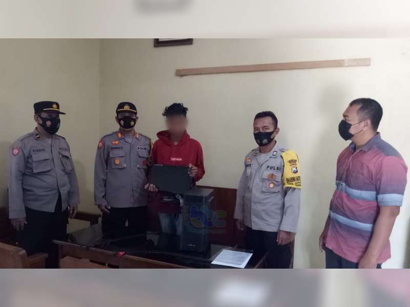 Demi Betulkan HP yang Rusak, Seorang Bocah di Bangilan, Tuban, Nekat Curi Komputer