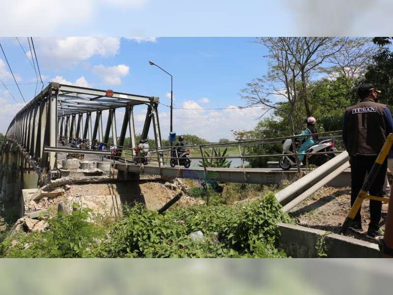 Perbaikan Jembatan Glendeng Penghubung Bojonegoro-Tuban, Telan Anggaran Rp 4,17 Miliar