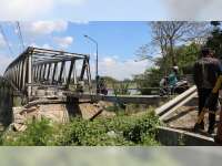 Perbaikan Jembatan Glendeng Penghubung Bojonegoro-Tuban, Telan Anggaran Rp 4,17 Miliar