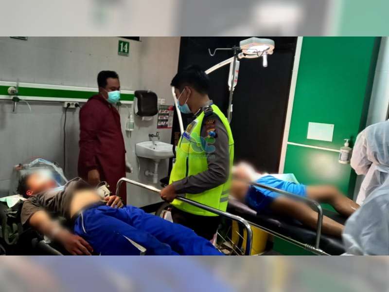 Tabrakan Motor di Tuban, Kedua Pengendara Luka-luka