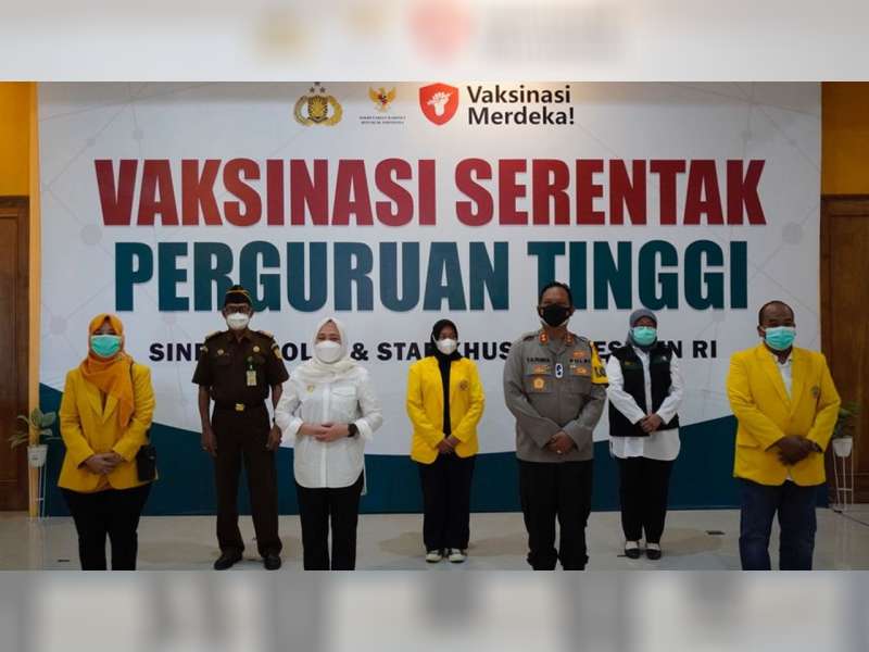 1.000 Vaksin Corona Sasar Mahasiswa Perguruan Tinggi di Bojonegoro