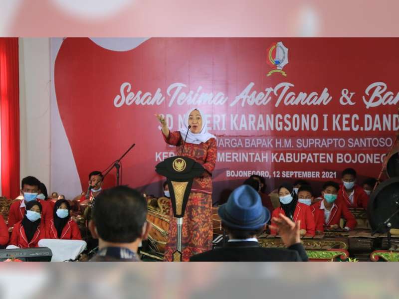 Pemkab Bojonegoro Terima Asset Tanah dan Bangunan dari Keluarga HM Suprapto Santoso