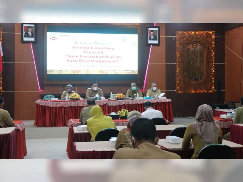 Bupati Blora Launching Program Satu OPD Satu Desa Binaan