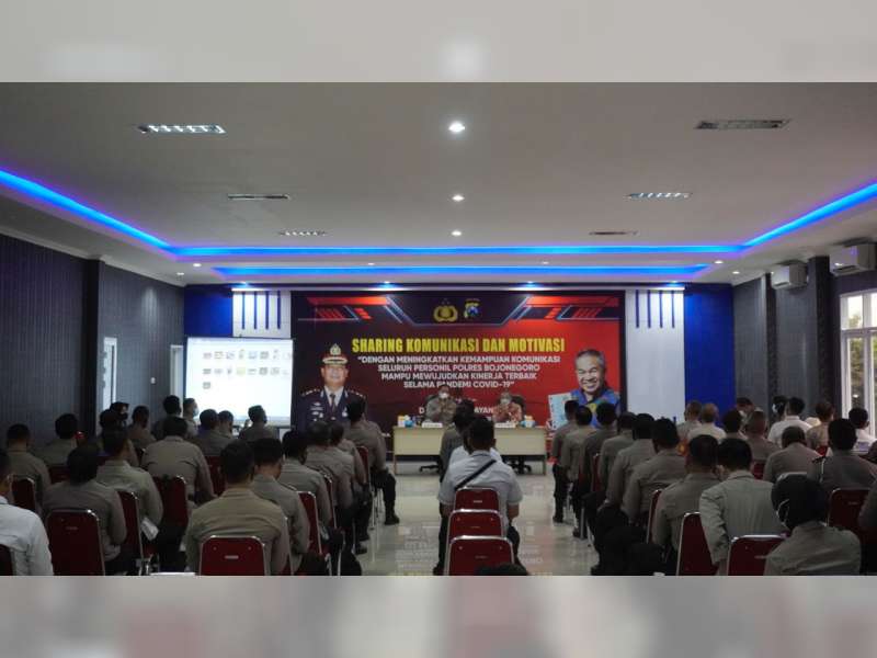 Polres Bojonegoro Gelar Acara Sharing Komunikasi dan Motivasi
