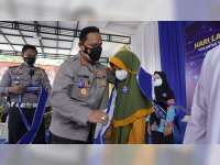 Polantas Bojonegoro Asuh 55 Anak Yatim Terdampak COVID-19