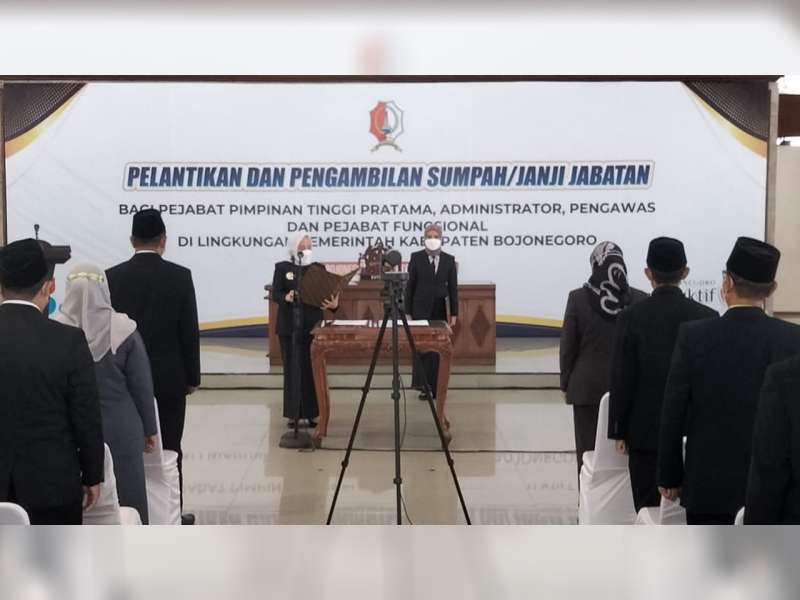 42 Pejabat di Lingkungan Pemkab Bojonegoro Dimutasi