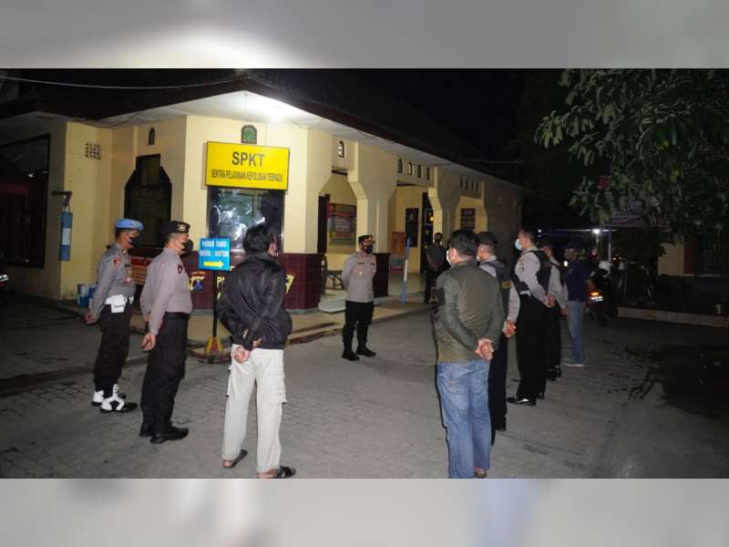 Wakapolres Bojonegoro Kompol Muh Wahyudin Latif Cek Polsek Jajaran