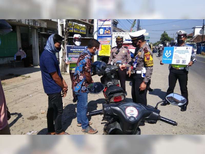 25 Orang di Pasar Jepon, Blora, Terjaring Razia Vaksin COVID-19