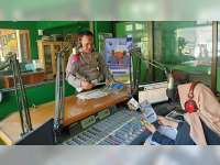 Melalui Media Radio, Sat Lantas Polres Bojonegoro Imbau Masyarakat Patuhi Protokol Kesehatan