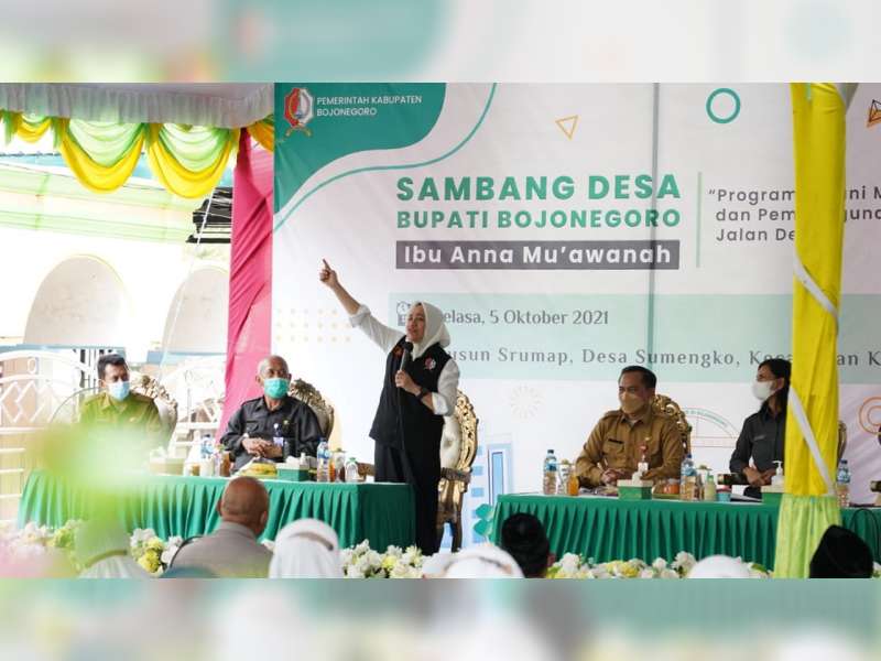 Melalui Bantuan Keuangan Desa, Pemkab Bojonegoro Prioritaskan Pembangunan Jalan Desa