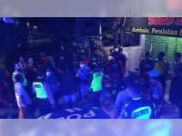 Antisipasi Penyebaran COVID-19, Polisi Bojonegoro Gelar Patroli Skala Besar