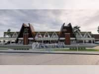 Progres Pembangunan Pasar Wisata Bojonegoro Capai 67 Persen