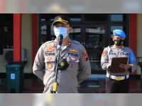 Anggota Polres Blora Diimbau Disiplin dalam Berdinas dan Patuhi Prokes COVID-19