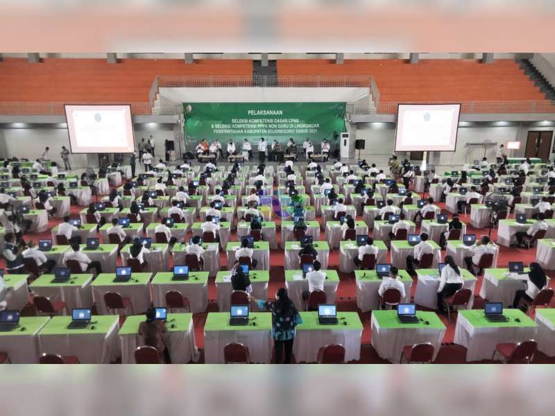3.479 CPNS dan Calon PPPK Asal Bojonegoro Ikuti Seleksi Kompetensi Dasar