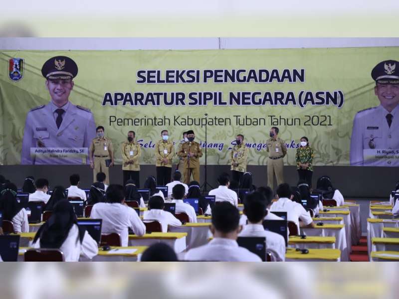 2.205 Calon ASN Pemkab Tuban, Ikuti Seleksi Kompetensi Dasar di Bojonegoro