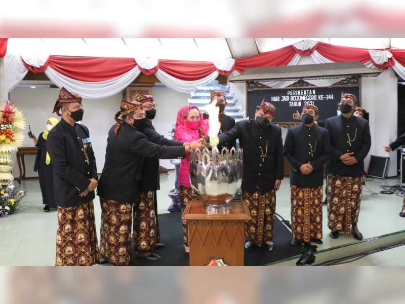 Penyemayaman Api Abadi, Puncak Acara Peringatan Hari Jadi Ke-344 Kabupaten Bojonegoro