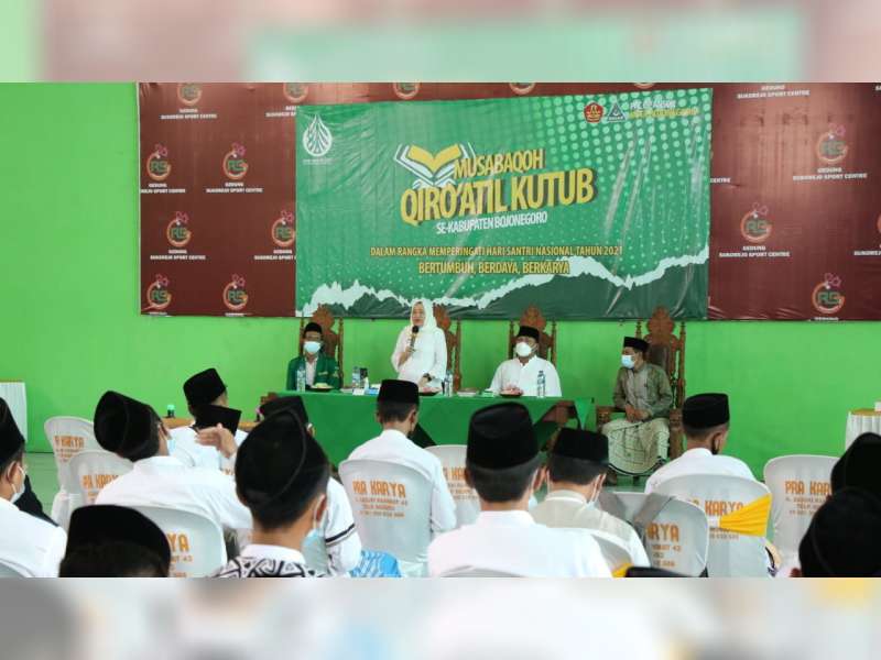 Bupati Anna Mu'awanah Buka Musabaqah Qira'atil Kutub Se-Kabupaten Bojonegoro