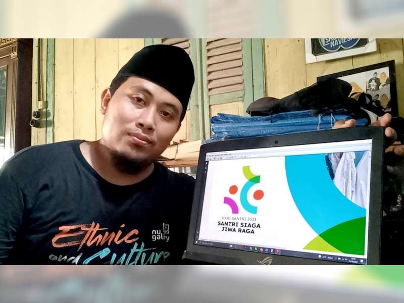 Cerita Pembuat Logo Hari Santri Nasional 2021 Asal Pondok Pesantren Langitan, Tuban