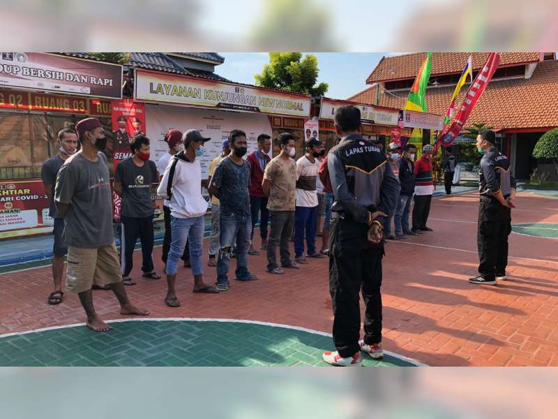 Dapat Kiriman 20 Narapidana dari Mojokerto, Lapas Tuban Semakin Overload