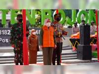 Tingkatkan Mitigasi Bencana, Pemkab Bojonegoro Laksanakan Apel Gelar Pasukan