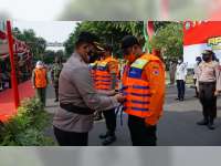 Kapolres AKBP EG Pandia: Polres Bojonegoro Siap Bersinergi Dalam Penanggulangan Bencana