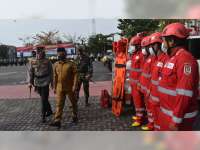 Jelang Musim Hujan, Pemkab Tuban Gelar Apel Kesiapsiagaan Bencana