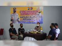 Kapolres Bojonegoro Gelar 'Cangkrukan Kamtibmas' Bersama Admin Medsos
