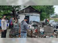 Diterjang Angin, Rumah Warga Sumberrejo, Bojonegoro, Roboh