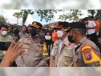 Kapolres Bojonegoro Datangi Lokasi Perahu Tenggelam di Sungai Bengawan Solo