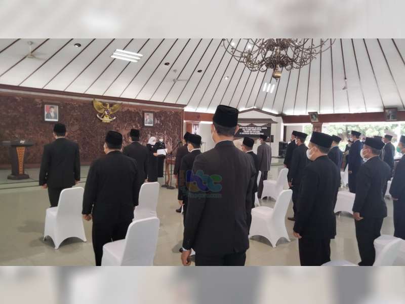 Berikut ini Nama 21 Pejabat dan 11 Kepala Sekolah yang Baru Dilantik Bupati Bojonegoro