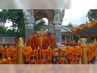 Umat Buddha Tuban Gelar Sembahyang Puja Maha Brahma di Kelenteng Kwan Sing Bio