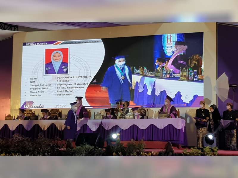 Digitalisasi Dalam Wisuda Ke-10 STIKes ICsada Bojonegoro